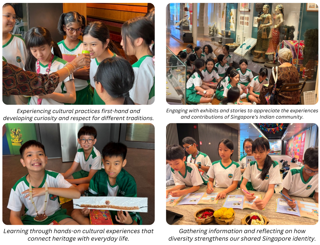 Primary 5 - Learning Journey to Indian Heritage Centre